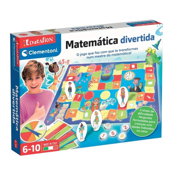 JOGO CLEMENTONI EDUCATION MATEMATICA DIVERTIDA