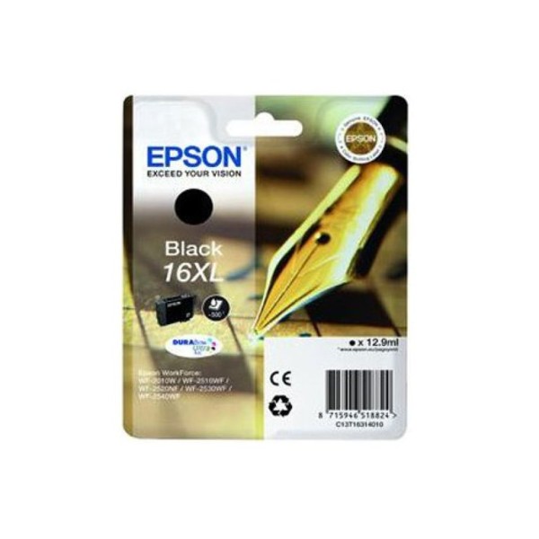 TINTEIRO EPSON 16XL PRETO ORIGINAL