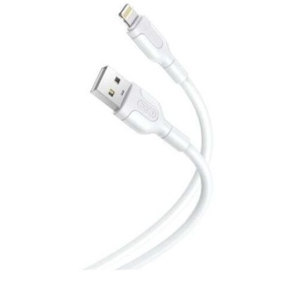 CABO USB TIPO (A) P/ LIGHTNING  2.1A M/M 1MT - CARREGAMENTO / TRANSFERENCIA DE DADOS P/ IPHONE  - BRANCO