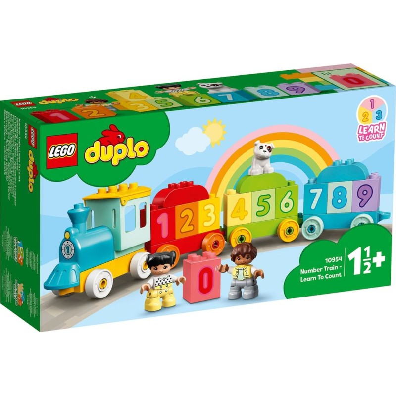 LEGO DUPLO COMBOIO DOS NUMEROS - APRENDER A CONTAR