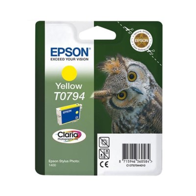 TINTEIRO EPSON T0794 AMARELO ORIGINAL