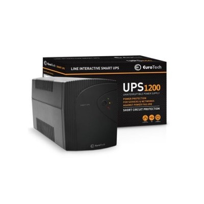 UPS EUROTECH 1200VA C/ 3 TOMADAS SCHUKO
