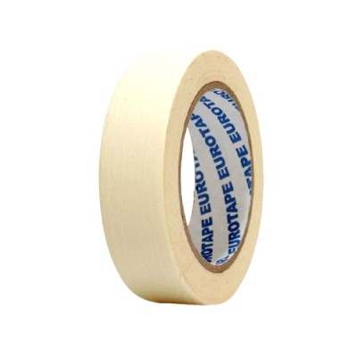 FITA PAPEL KREP ADESIVA EUROCELL (PINTURAS) 25MMx50MT