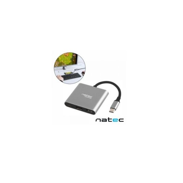 ADAPTADOR NATEC USB-C PARA HDMI