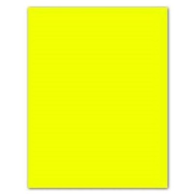 CARTOLINA 50x65/70cm 230/240gr. AMARELO FLUORESCENTE