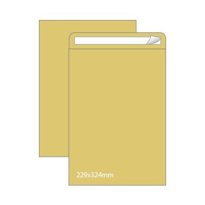 CAIXA 250 ENVELOPES SACO KRAFT C4 90gr. 229x324mm AUTODEX