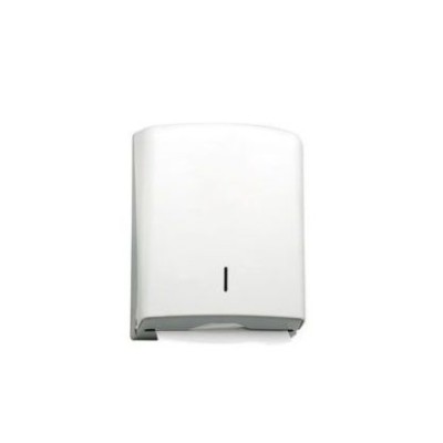 DISPENSADOR / TOALHEIRO PLASTICO JOFEL PAPEL MAOS ZIG ZAG BRANCO