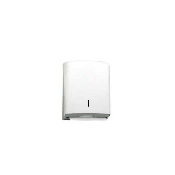 DISPENSADOR / TOALHEIRO PLASTICO JOFEL PAPEL MAOS ZIG ZAG BRANCO