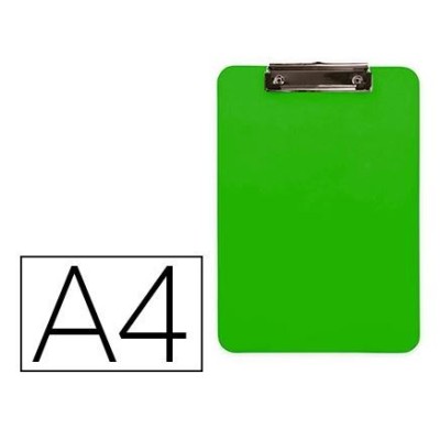 CLIP BOARD (PRANCHETA) PLASTICO A4 VERDE