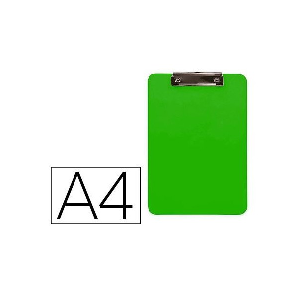 CLIP BOARD (PRANCHETA) PLASTICO A4 VERDE