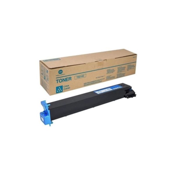 TONER KONICA MINOLTA BIZHUB C250 TN210 CYAN 12K ORIGINAL