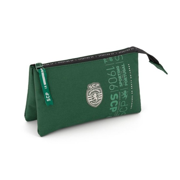 ESTOJO ESCOLAR SPORTING CLUBE PORTUGAL TRIPLO