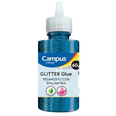 CAIXA C/ 6 COLAS PURPURINA 60gr. AZUL METALICO