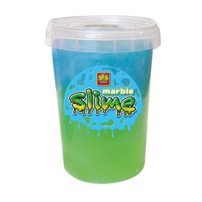 SLIME MARMORE VERDE E AZUL 200GR SES