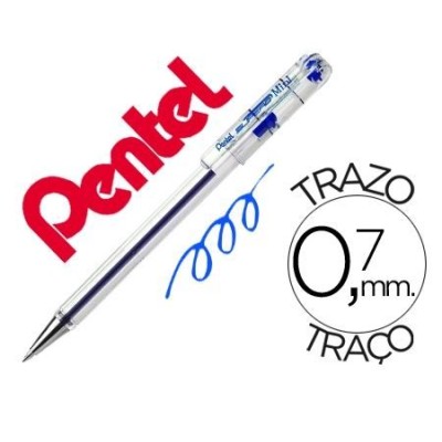 ESFEROGRAFICA PENTEL MINI BK77 0,7MM AZUL