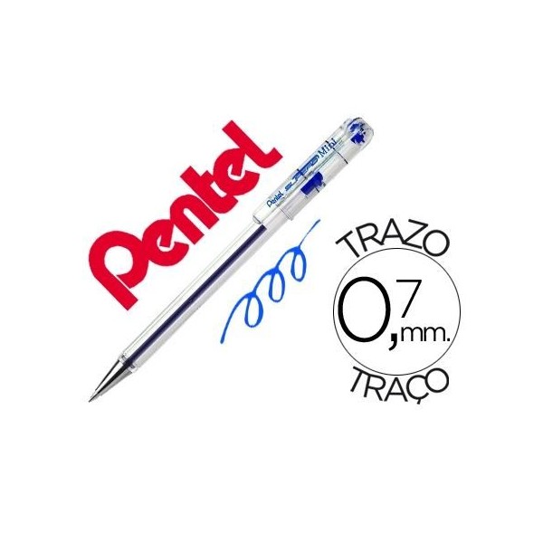 ESFEROGRAFICA PENTEL MINI BK77 0,7MM AZUL