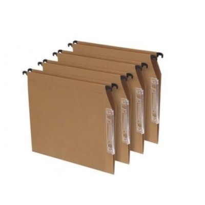 BOLSA P/ ARQUIVO SUSPENSO 146-H 390x250mm KRAFT  C/VISOR 150mm