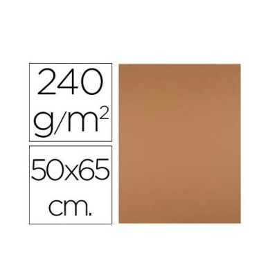 CARTOLINA 50x65 240/250gr. CASTANHO