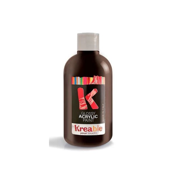 FRASCO TINTA ACRILICA TOY COLOR 500ML CASTANHO