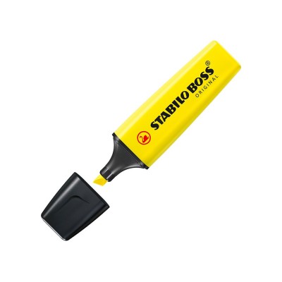 MARCADOR FLUORESCENTE STABILO BOSS 70/24  AMARELO