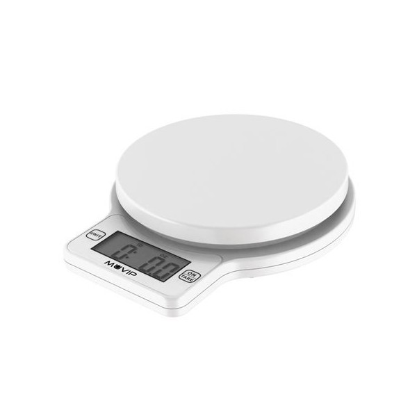 BALANÇA DIGITAL MUVIP 5KG (1gr.) - BRANCO