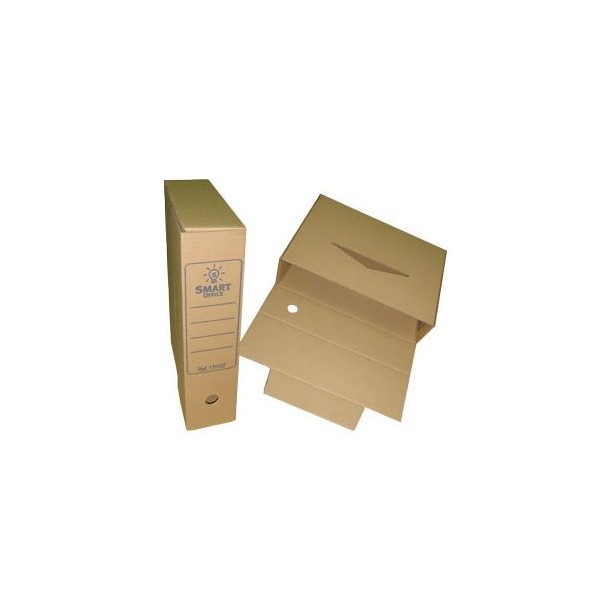 CAIXA ARQUIVO DEFINITIVO CARTAO MONTAVEL A4 340x250x80mm KRAFT