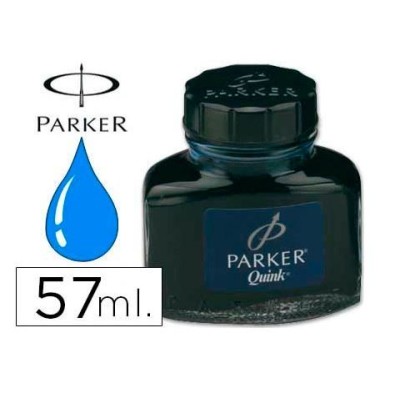 FRASCO TINTA PARKER QUINK PERMANENTE  67ML AZUL
