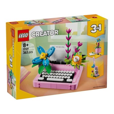 LEGO CREATOR 3-IN-1 MAQUINA DE ESCREVER COM FLORES