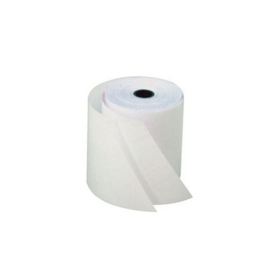 ROLO PAPEL AUTOCOPIATIVO 57x70x11 2 VIAS (BRANCOx2) PACK(10unid)