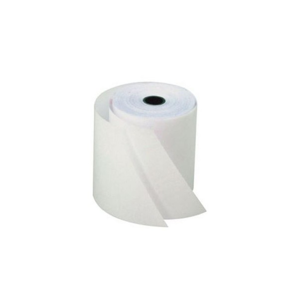 ROLO PAPEL AUTOCOPIATIVO 57x70x11 2 VIAS (BRANCOx2) PACK(10unid)