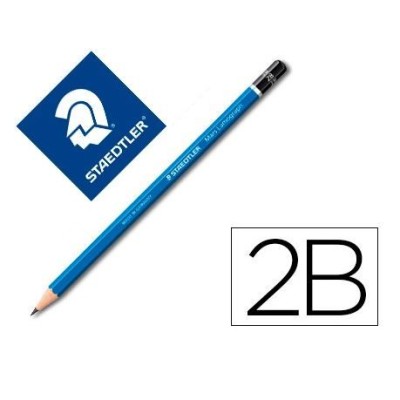 LAPIS CARVAO GRAFITE STAEDTLER MARS LUMOGRAPH 2B