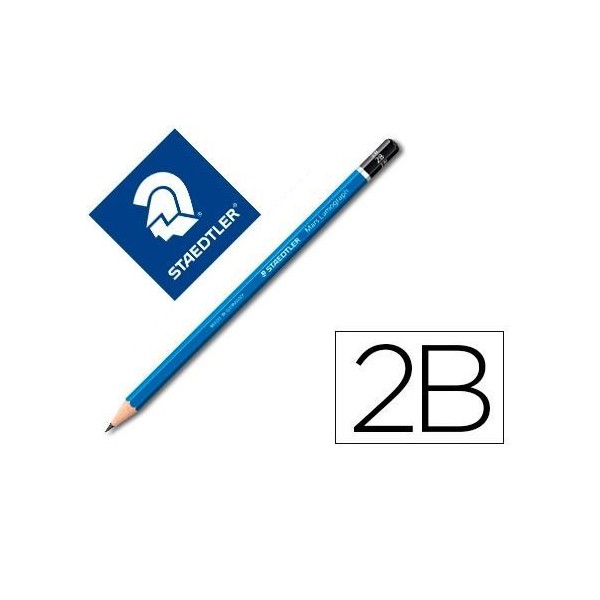 LAPIS CARVAO GRAFITE STAEDTLER MARS LUMOGRAPH 2B