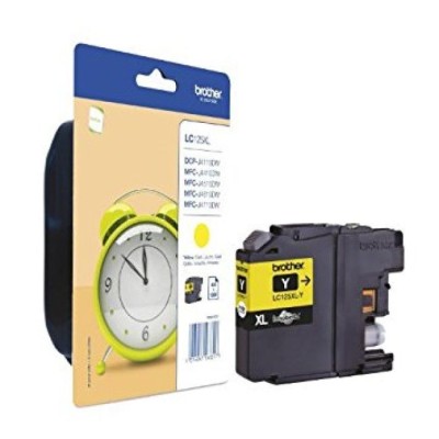 TINTEIRO BROTHER LC1100HY AMARELO ALTA CAPACIDADE ORIGINAL