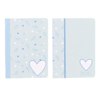 CADERNO AGRAFADO ANCOR B´LOG SWEET BLUE A4 90gr. 48FLS  PAUTADO