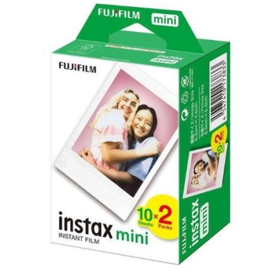 PACK 10+2 PAPEL FOTOGRAFICO FUJIFILM INSTAX MINI (TAMANHO FOTO 46x62mm)