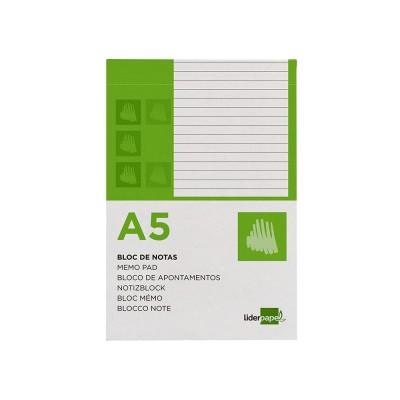 BLOCO APONTAMENTOS A5 60gr. 80FLS PAUTADO