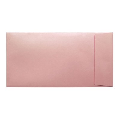 ENVELOPE METALIZADO SIMPLY DESIGN DL ROSA C/ ABERTURA LATERAL 110x220mm 