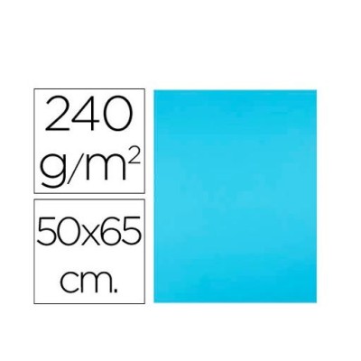 CARTOLINA 50x65 240/250gr. AZUL CELESTE