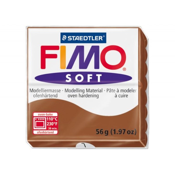PASTA MODELAR FIMO SOFT 56/57gr. CARAMELO 07
