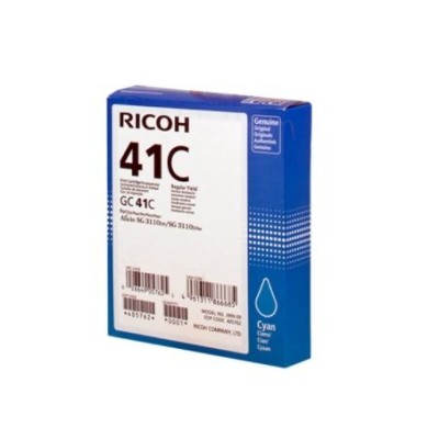 TINTA GEL RICOH TYPE GC-41 CYAN  2.2K ORIGINAL