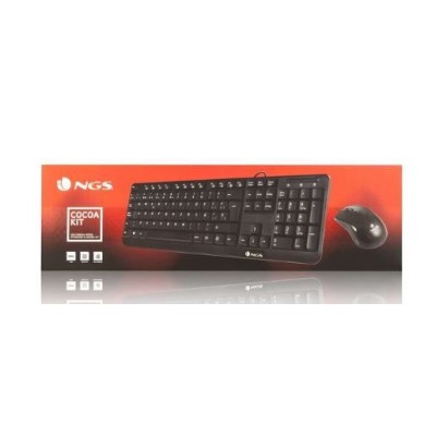 TECLADO + RATO NGS COCOA KIT C/ FIO USB