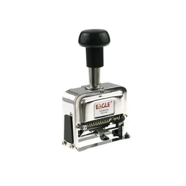 NUMERADOR SEQUENCIAL EAGLE METALICO 6 RODAS