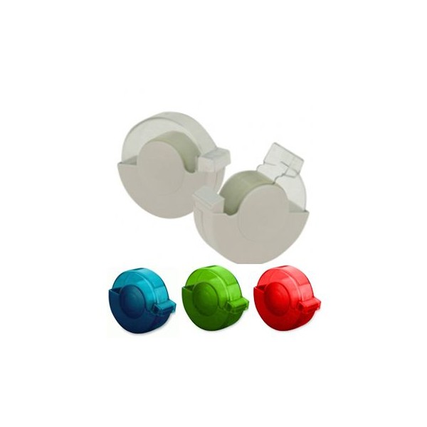 DESENROLADOR FITA COLA PEQUENO (19x33mm) C/ ROLO FITA COLA