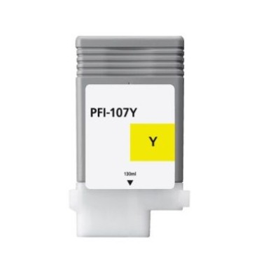 TINTEIRO COMPATIVEL C/ CANON PFI107 AMARELO