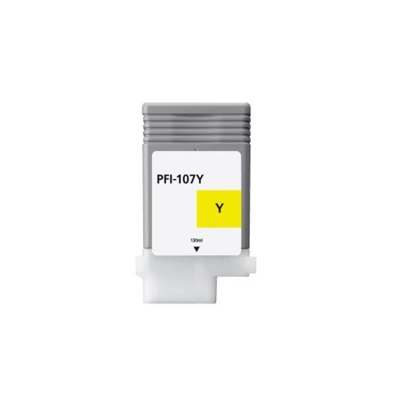 TINTEIRO COMPATIVEL C/ CANON PFI107 AMARELO