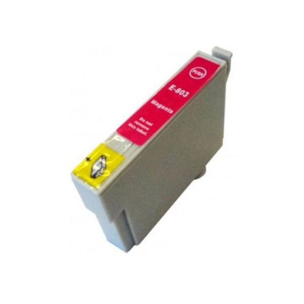 TINTEIRO COMPATIVEL C/ EPSON T0803 MAGENTA