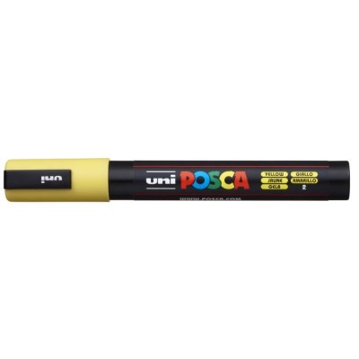 MARCADOR UNIBALL POSCA PC5M 1,8mm AMARELO