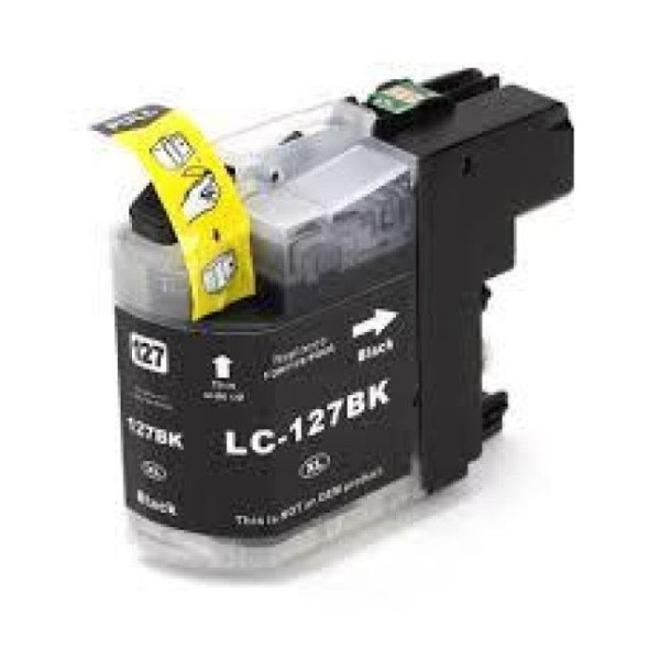 TINTEIRO COMPATIVEL C/ BROTHER LC127 PRETO