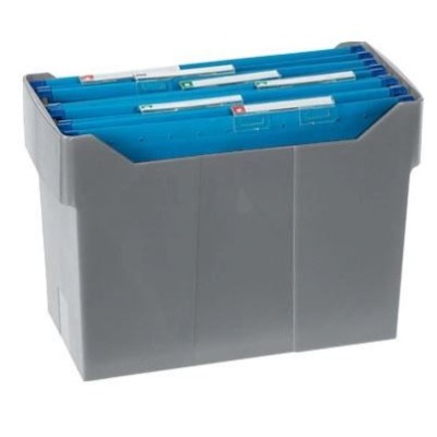 CAIXA P/ ARQUIVO SUSPENSO ARCHIVO 2000 PLASTICO CINZA