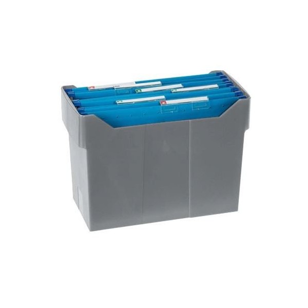 CAIXA P/ ARQUIVO SUSPENSO ARCHIVO 2000 PLASTICO CINZA